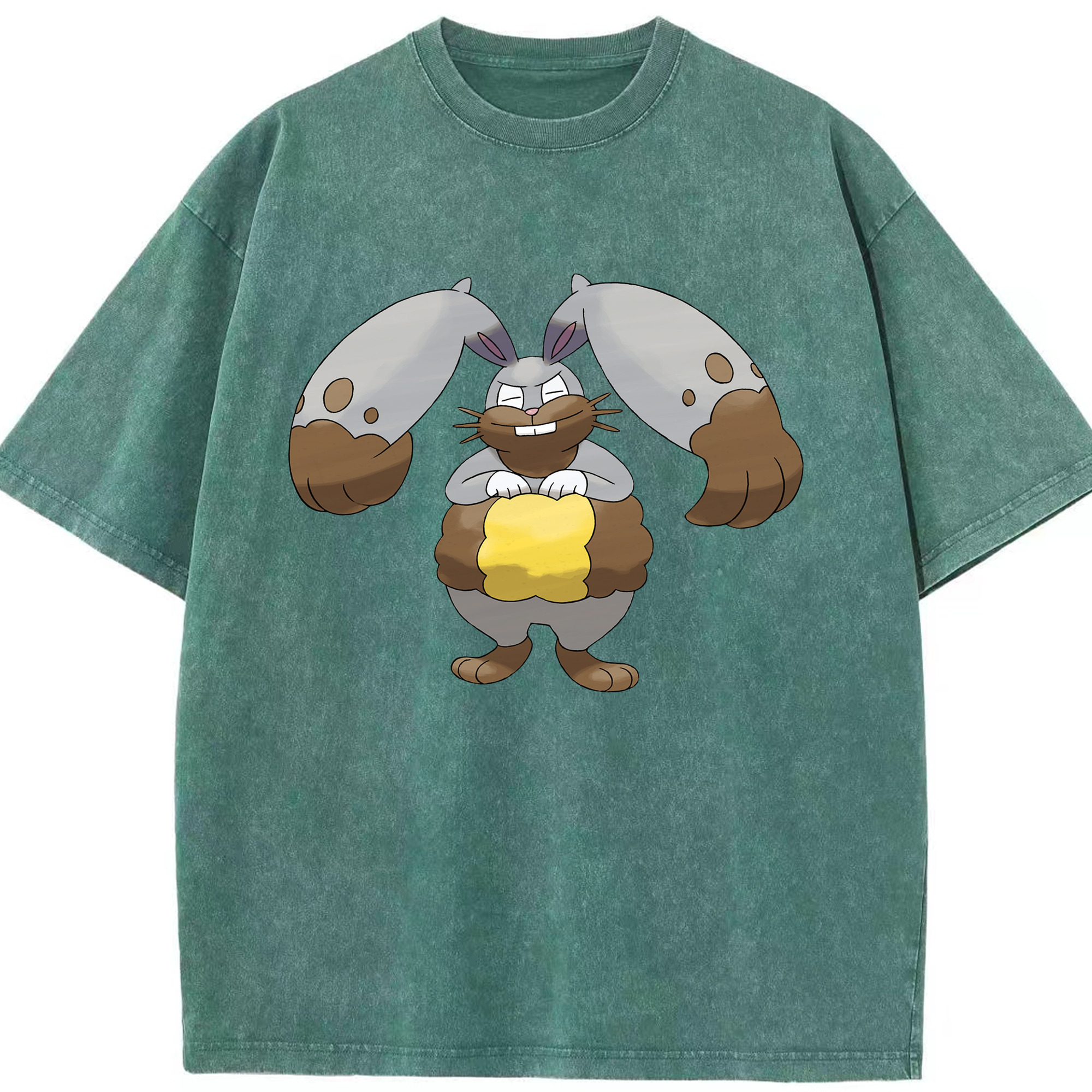 （画像用） ポケットモンスター Pokémon 綿100% ヴィンテージ風 半袖Tシャツ（フロントプリント）